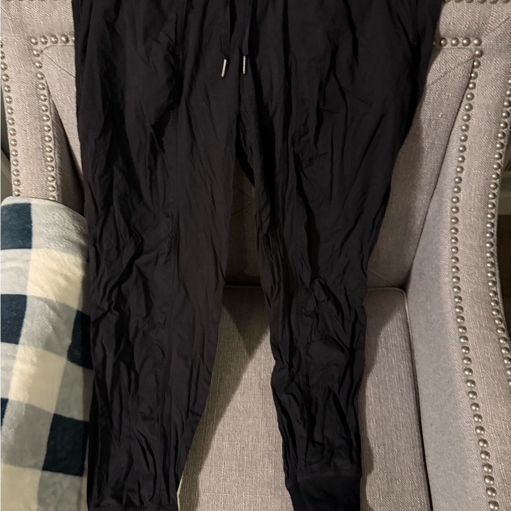 Size 12 - lululemon black dance studio joggers